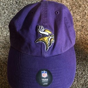 Minnesota Vikings Purple Logo Cap Large New